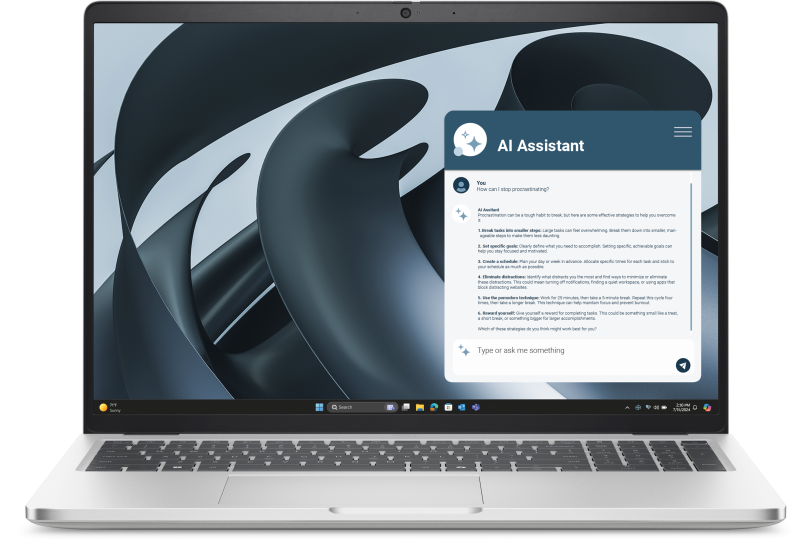 Laptop Business DELL Pro 16 Plus, cu procesor Ryzen AI