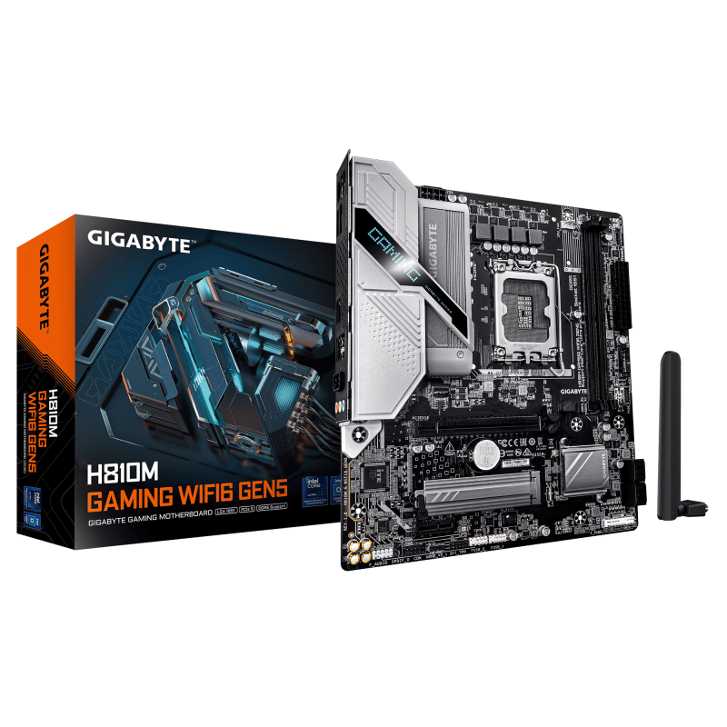 Placa de baza Gigabyte H810M Gaming WIFI6 GEN5, Socket 1851,