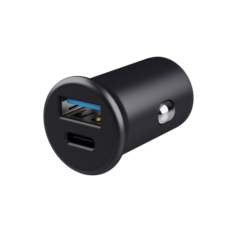 Incarcator auto Trust Maxo Fast, 2 porturi USB, putere maxima