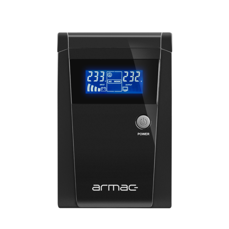UPS ARMAC OFFICE O/1500F/LCD LINE-INTERACTIVE 1500VA 3X SCHUKO OUTLETS USB-B