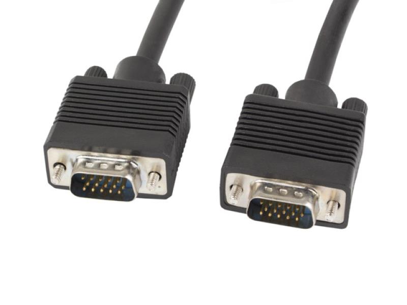 Cablu VGA M/M 1,8 m ecranare dublă cu miez de