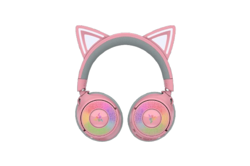 Casti Gaming Head-band Razer Kraken Kitty V3 Pro - Quartz,