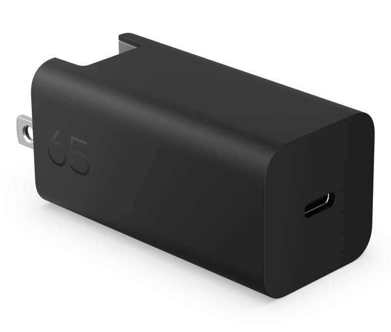 HP Charger 65W Gallium Nitride Wall, USB Type-C, Dimensiuni: 65