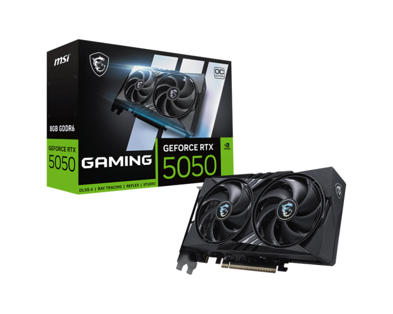 Placa video MSI GeForce RTX 5050, 8GB GDDR6, PCI Express