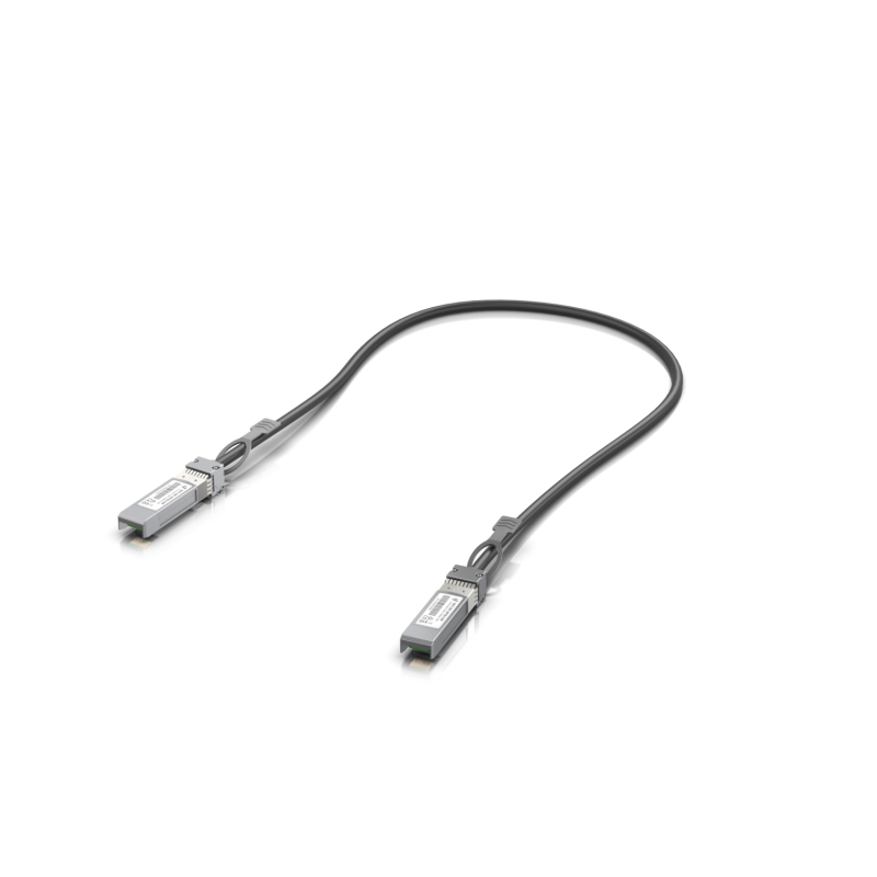 Ubiquiti UACC-DAC-SFP28-0.5M. Cable length: 0.5 m, Connector 1: SFP28, Connector