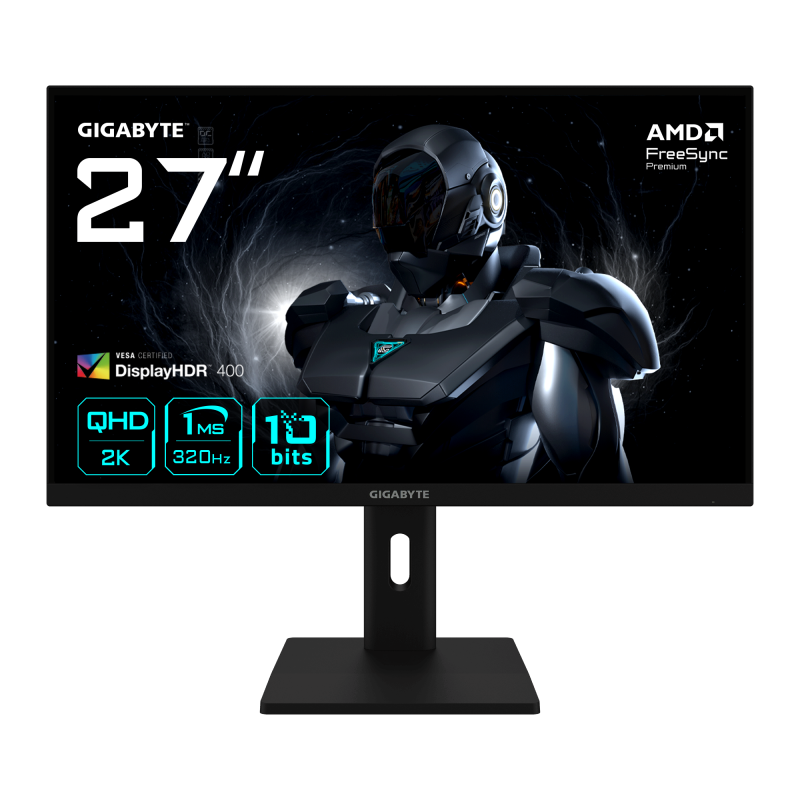 Monitor Gaming Gigabyte G27Q3, 27", 2560 x 1440 pixeli, Black,