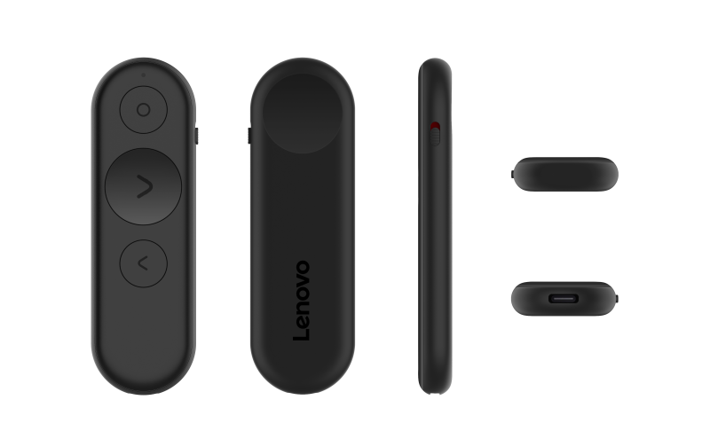 Lenovo Portable Rechargeable Presentation Remote; Connectivity: Bluetooth 5.3; Product Dimensions:
