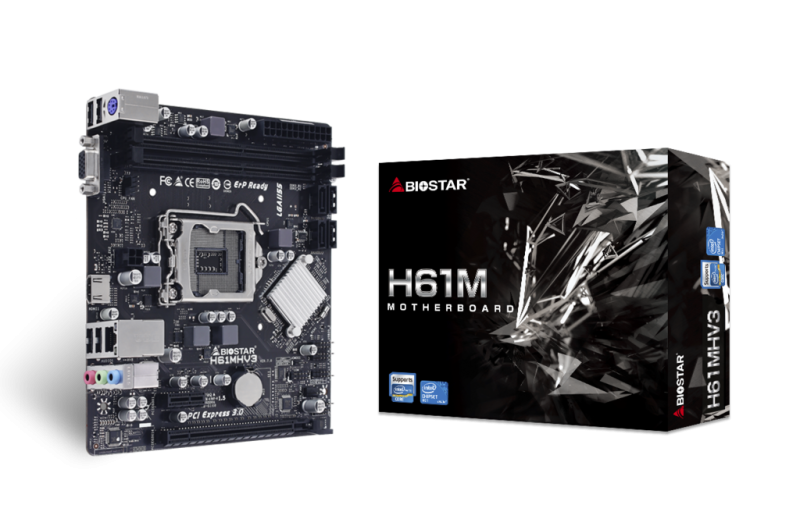 Placa de baza Biostar H61MHV3, Socket LGA 1155, DDR3, Micro-ATX
