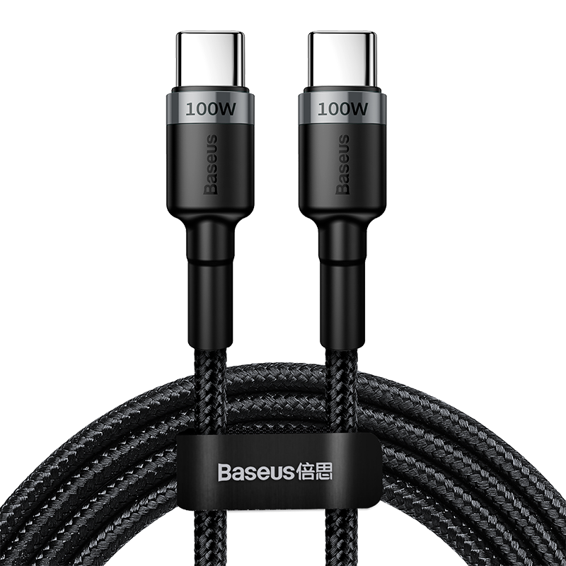 Cablu Date si Incarcare USB-C - USB-C Baseus Cafule, 100W,