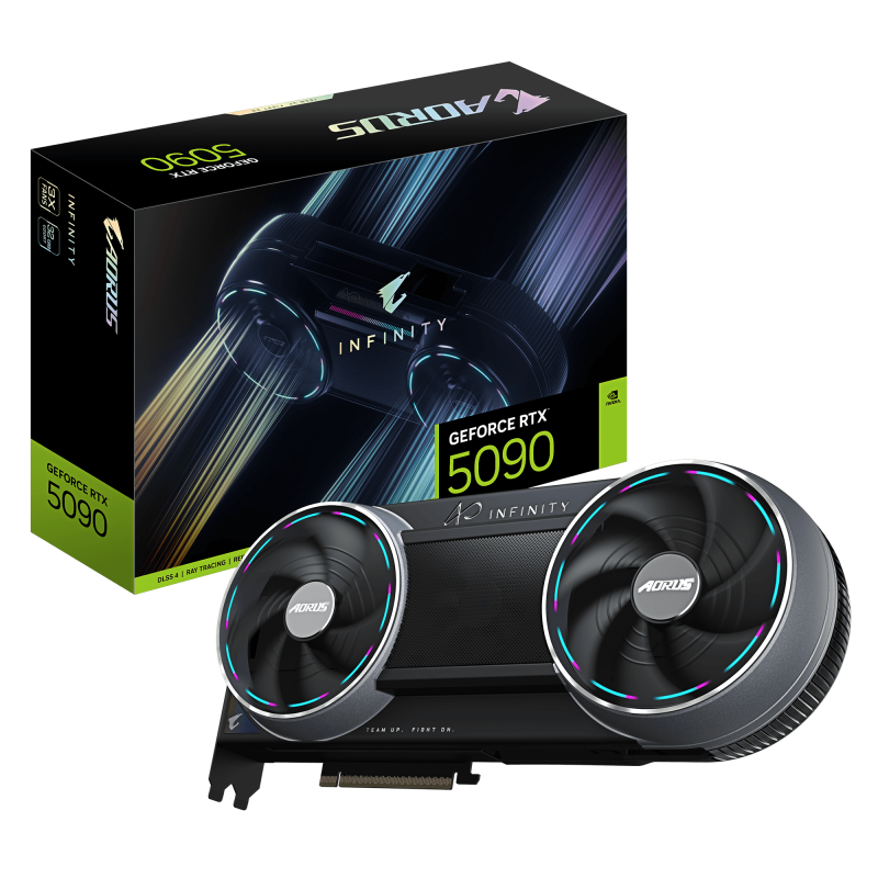 Placa video Gigabyte GeForce RTX 5090 AORUS INFINITY, 32GB GDDR7,