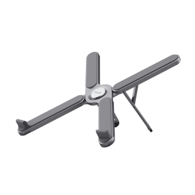 Stand laptop Trust Macy Foldable, ajustabil pe inaltime: 7 trepte,