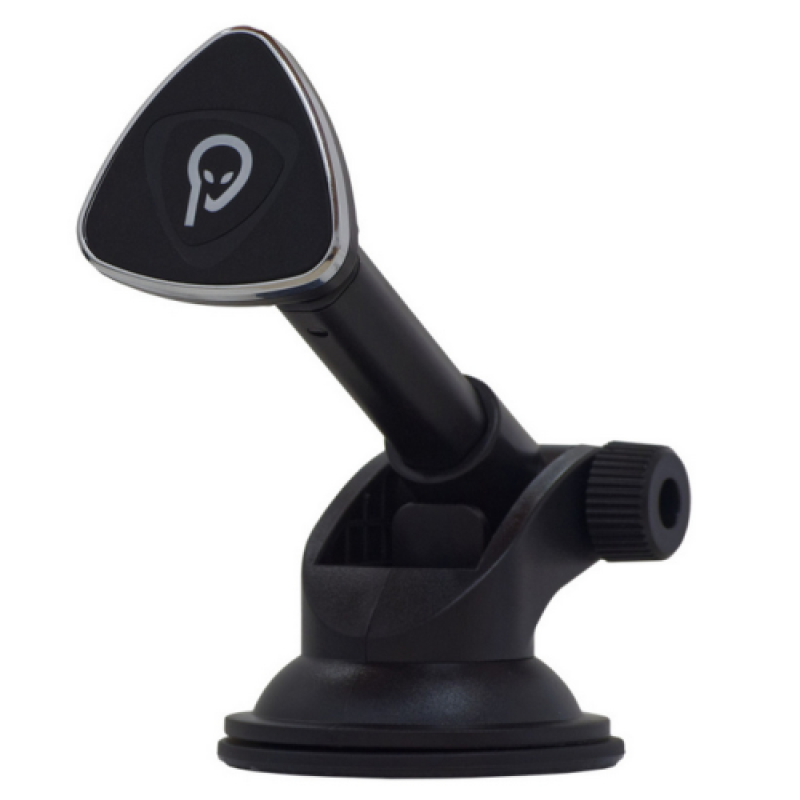 Suport auto magnetic Spacer pentru smartPhone, fixare prin Ventuza sau