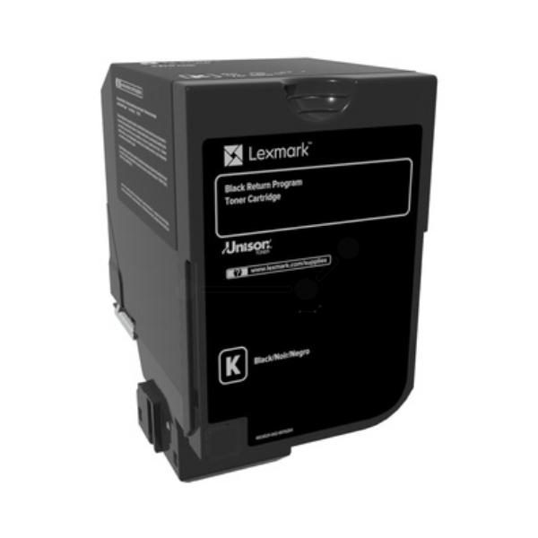 Toner Lexmark 74C2HKE BLACK, 20k ,compatibil cu CS725de, CS720de ,CS720dte,
