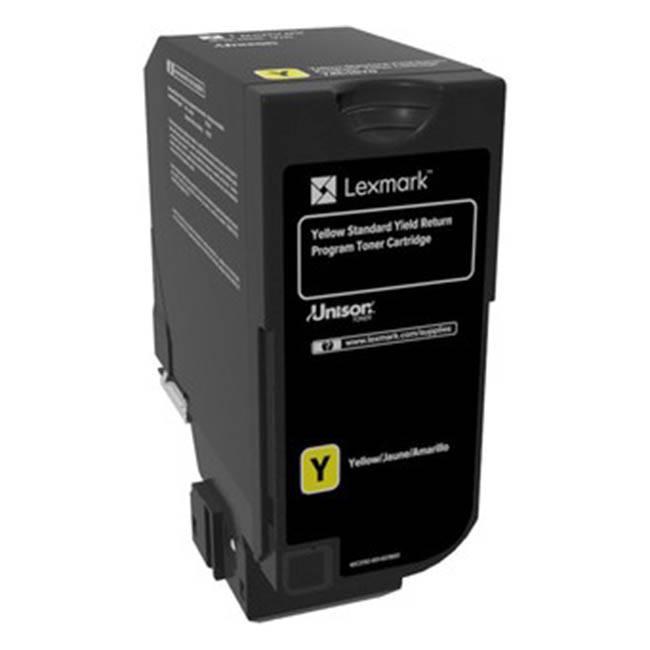 Toner Lexmark 84C2HY0, return program, galben, 16k ,compatibil cuCX725DE, CX725DHE,
