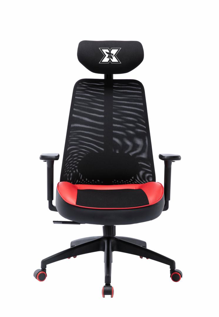 Scaun gaming Serioux Kyrian, adjustabil, piston pe gaz clasa 4,