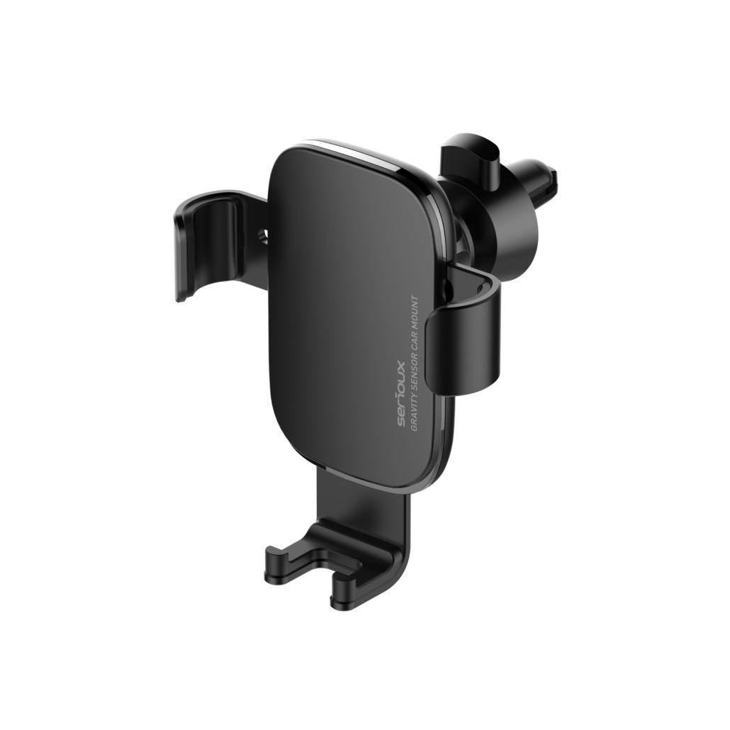 Suport auto telefon Gravity Serioux CH03, Material: ABS+ aluminium, mod