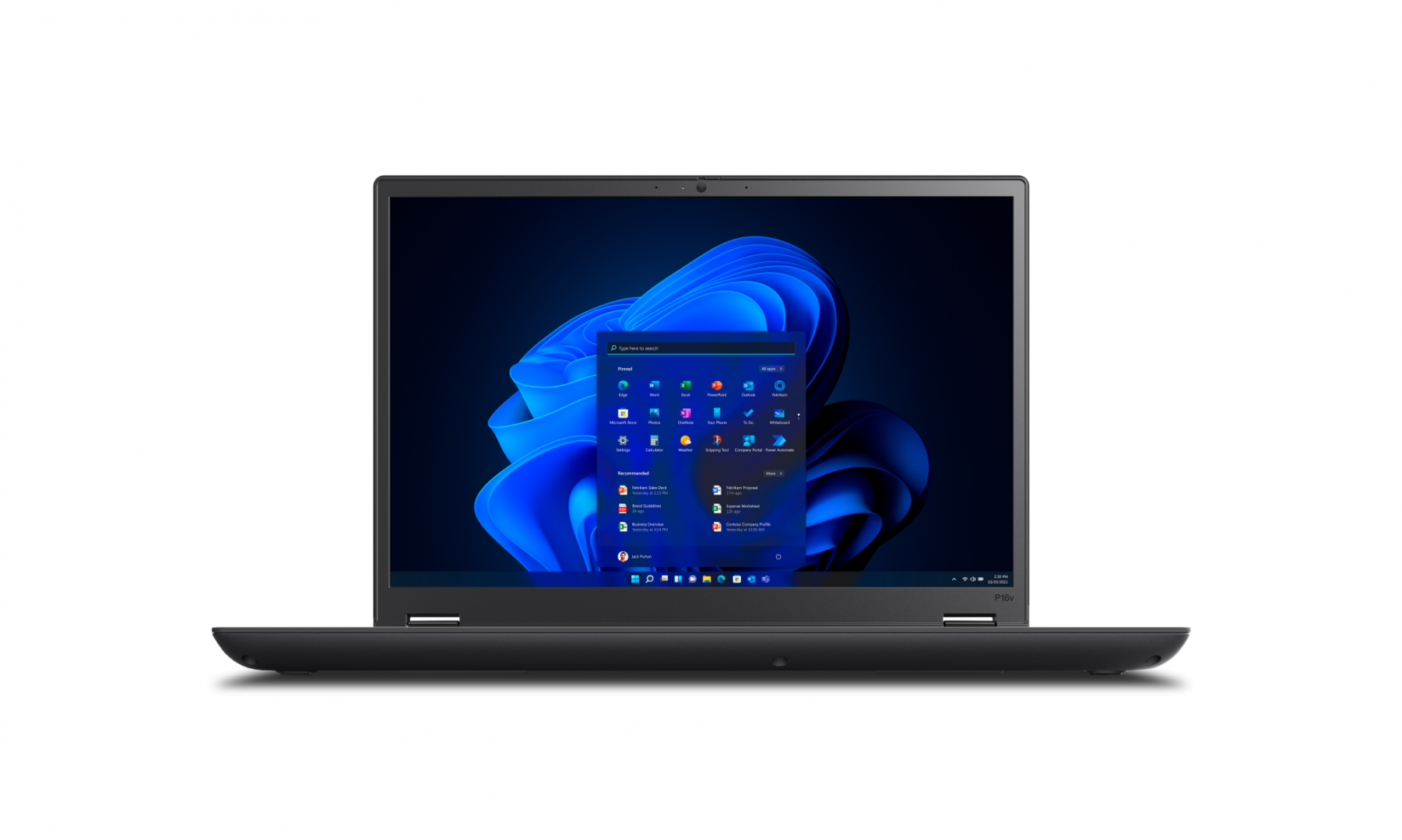 Laptop Workstation Lenovo ThinkPad P16v Gen 2, cu procesor Intel
