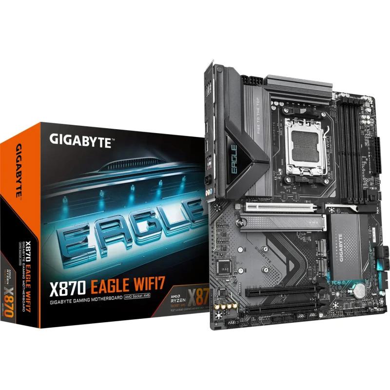 Placa de baza Gigabyte X870 EAGLE WIFI7, Socket AM5, DDR5,
